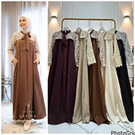 Lavina dress gallery muslim, luxury gamis weddingWanita or DAYLI