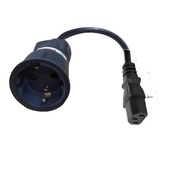 Shuko C13 to CEE7 Converter Power Cord Cable