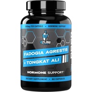 eFlow Nutrition Fadogia Agrestis + Tongkat Ali - [2-in-1] Natural Performance Supplement for Health 