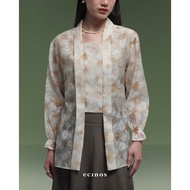 ECINOS - Floral Printed Tulle Top 2.0 | Latest women's tops | Trendy Women's Tops | Women's clothes