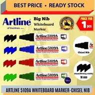 Artline 5109A Whiteboard Marker Pen / Big Nib Marker Pen / White board Marker / Chisel Point / 5109A