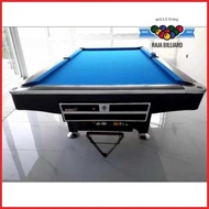 Meja Billiard 9Ft Excellent Upgrade Batu Hitam & Kain