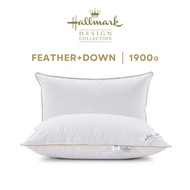 Hallmark Feather Down 3-chamber Pillow, 1900g
