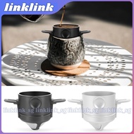 2pcs Pour Over Coffee Dripper Paperless Reusable Stainless Steel Coffee Filter inklink_sg
