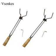 [Vsenkes] Crucible Tongs Ceramic Crucible Dish Cup Tongs for Foundry Metal Casting