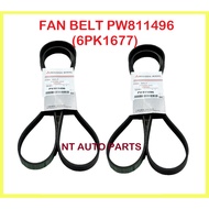 100% PW913816 6PK1677 PROTON GEN2 BLM SATRIA NEO PERSONA EXORA CPS 6PK1677 FAN BELT SIZE ALTERNATOR 