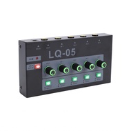 musicworld1j8-my-sip-tw 4 Channel Sound Mixer Professional Way Stereo Mono Switchable Volume Control
