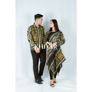 Cople Woven Clothes With dayak Motifs+free mask