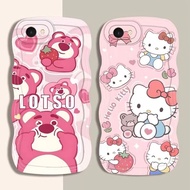 For Huawei Mate 20 30 Pro P30 Lite Nova Y90 3i 4E 5T P20 P30 Pro Y9 Prime 2019 Honor 20 9X Pro Y9S NovaY90 Nova3i Silicon Strawberry Bear Kitty Case