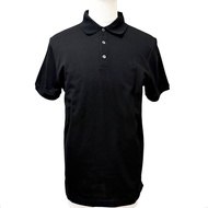 全新未使用商品 □ RALPH LAUREN PURPLE LABEL 100% 純棉 Logo 刺繡短袖 Polo 衫 黑色 L 號 義大利製 正品男士