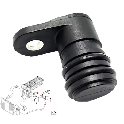 Engine Coolant Sealing Blind Plug FOR BMW E60 M54 530i 528i 04-10 11537519733 Car Cooling Water Hose