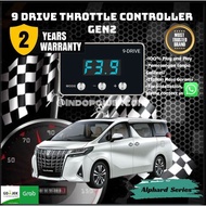 9 Drive Throttle Controller Toyota Alphard Series Recap ECU Piggyback 9Drive