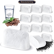 BEAUTYSTARTING 6Packs Coffee Machine Charcoal Filter Espresso Machine Water Filter Replacements Acce