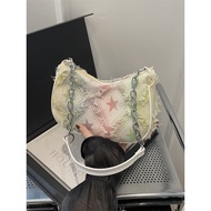 handbag style tas wanita terbaru branded Beg wanita 2024 fesyen baru warna merah merah merah sepadan