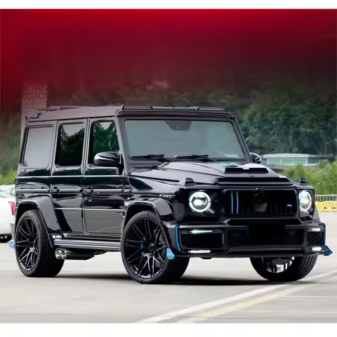 W463 Upgrade to W464 W463a G900 Rocket Style Body Kit Set C G Class 89-18y Dry Carbon Fiber Auto Par