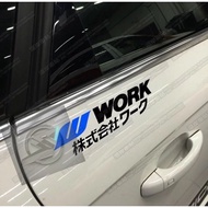 S220 Work Japan Car sticker/Rim sticker