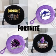 Fortnite coin purse circular cartoon printed coin purse pendant portable children's gift