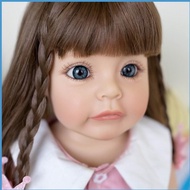 Sn* Boneka Bayi 22Inch Reborn Baby Doll Silikon Full Body Newborn