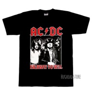 🤟แฟชั่น เสื้อวงร็อค ACDC เอซีดีซี เสื้อวง เสื้อยืดเอซีดีซี เสื้อวินเทจ