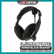 Proocam Professional Microphone and Headphone Customer Service Black Laptop Computer Phone office wo