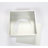 6' 7' 8'  Inches Higher Quality of Square Chiffon Cake Mould  Aluminum Alloy【Removable base】【Ready S