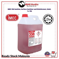 IMEC 556 Sanitise ( 10L x 1 Bottle ) Halal, One step Sanitizer, Deodorize and Cleaner (3 in 1 Deterg