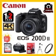 Canon EOS 200D MARK II 18-55mm STM 3 years warranty