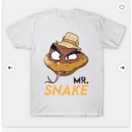 Men's 100% Cotton Round-Neck Short-Sleeve T-Shirt with 【The Bad Guys 2】Anime movie  Print