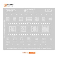 Amaoe U-MTK1-9 BGA Reballing Stencil FOR MTK CPU IC Chip MT6582V/6592V/6752V/6755V/6595W/6795W/6797W