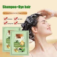 30ml Small Green Bag Bubble Hair Color Cover Gray Hair Available Dye Multi-color Hair Non-stick T3c0