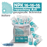 NPK Mutiara 16:16:16 fertilizer to fertilize plants accelerate growth repack SY310