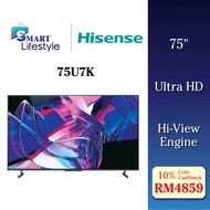 Hisense 75" 4K Mini LED U7K Series TV 75U7K
