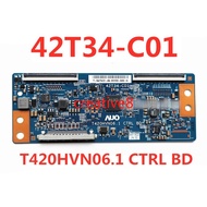 42T34-C01 1pc TCON Board T420HVN06.1 CTRL BD 42T34-C01 TV T-CON Logic Board,guaranteed quality 42T34