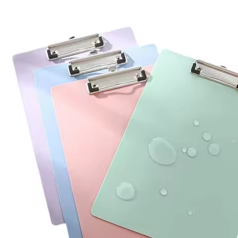 A4 Plastic Board Office Folder, A5 Student Note Writing Board, A6 Signature Board,clipboard Table Or