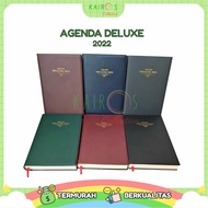 2022 Deluxe Agenda Assorted Colors Leather Cover