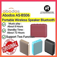Abodos Speaker AS-BS06 Wireless Speaker Portable Bluetooth Speaker Mini Speaker TWS Function Dual Speakers 3.5mm Speaker
