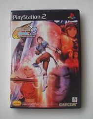 PS2  卡普空快打旋風 VS 格鬥天王 CAPCOM VS SNK 2代.CVS2