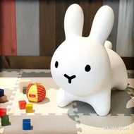 Children Inflatable Toys Miffy Jumping Rabbit Jumping Horse Extra Thick Jumping Wooden Horse Baby Ri