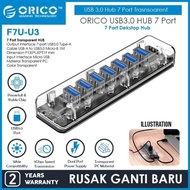 FREE SHIPPING - ORICO F7U-U3 USB3.0 HUB 7 Port Transparent HUB