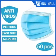 NG MALL Face Mask Surgical 3ply Excellent Quality 50Pcs FDA Approved