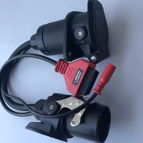 OBD2 Trailer Diagnostic Adapter Cable ISO 7638 Compatible with Autocom And Other Truck Vehicles Bosc