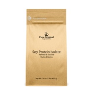 PURE ORIGINAL INGREDIENTS Soy Protein Isolate, Always Pure, No Fillers or Additives (1 Pound)