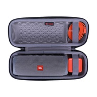 Hard Case for JBL Flip 6/5/4/3 Speaker - Travel Carrying Storage Protective Bag (Outside Black and I