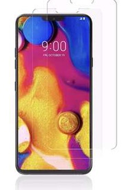 LG V40 ThinQ 透明鋼化防爆玻璃 保護貼 9H Hardness HD Clear Tempered Glass Screen Protector (包除塵淸㓗套裝）(Clearing Se