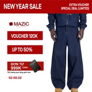 QJ01 - "MAZIC" URBAN DENIM BAGGY JEANS