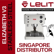 V3 LELIT Elizabeth PL92T Espresso Coffee Machine Double Boiler Volumetric Timing