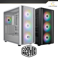 Cooler Master MASTERBOX 600 with 4 Cooler Master RGB Fans / 600 Lite | Back-Connected Motherboard Su