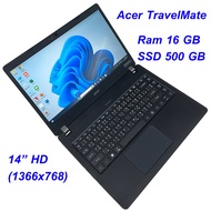 Acer Trevel Mate P214-53 i5 11th GEN RAM 16 GB SSD 512 GB Second Hand สินค้ามือสอง สภาพพร้อมใช้งาน