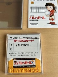 罕有 日版 原裝 Nintendo 任天堂 FC Game 紅白機 磁碟機 排球🏐 Volleyball