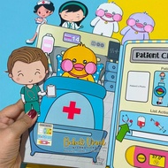 HOSPITAL BEBEK VIRAL Latest educational toys for children ALREADY LAMINATED WATERPROOF
